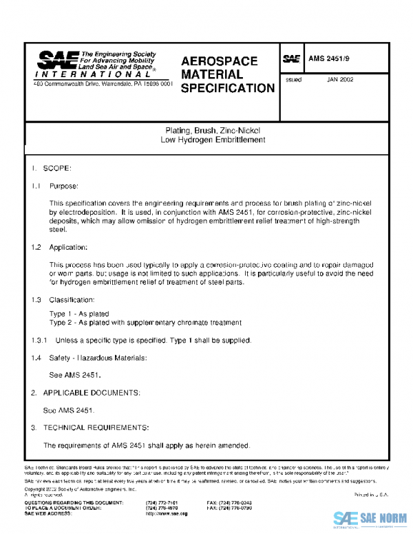 SAE AMS2451/9 PDF