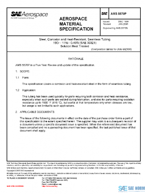 SAE AMS5570P PDF