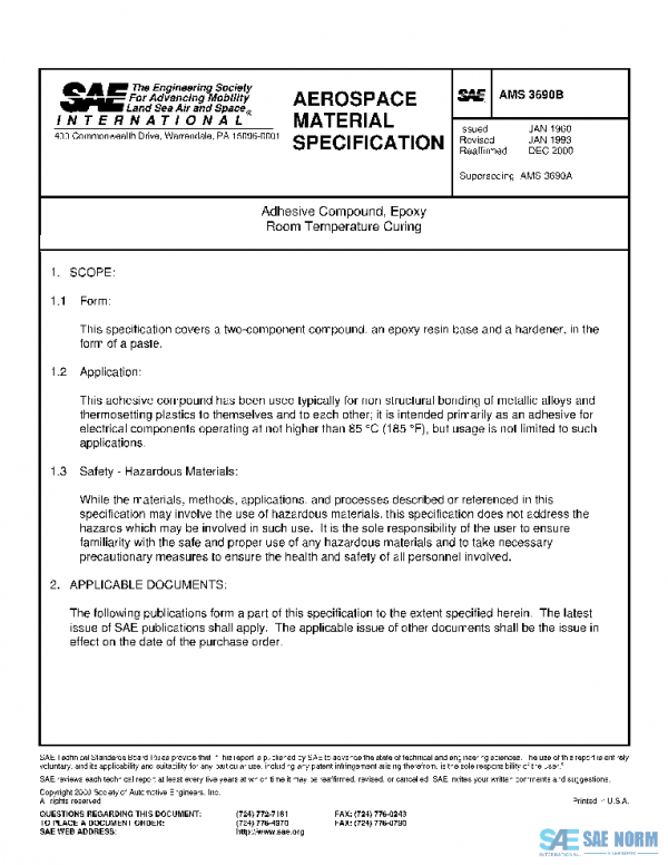 SAE AMS3690B PDF