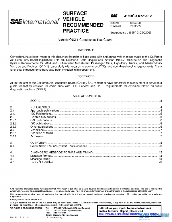 SAE J1699/3_201205 PDF SAE J1699/3_201205 PDF