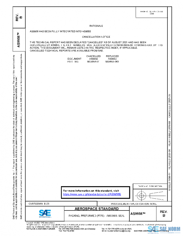 SAE AS9956B PDF SAE AS9956B PDF