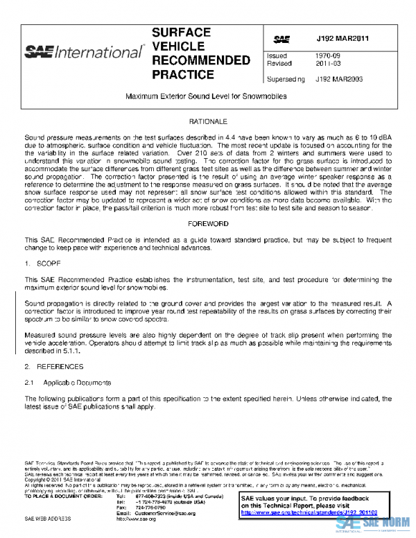 SAE J192_201103 PDF