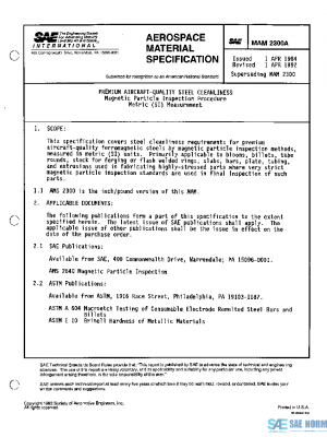 SAE MAM2300A PDF