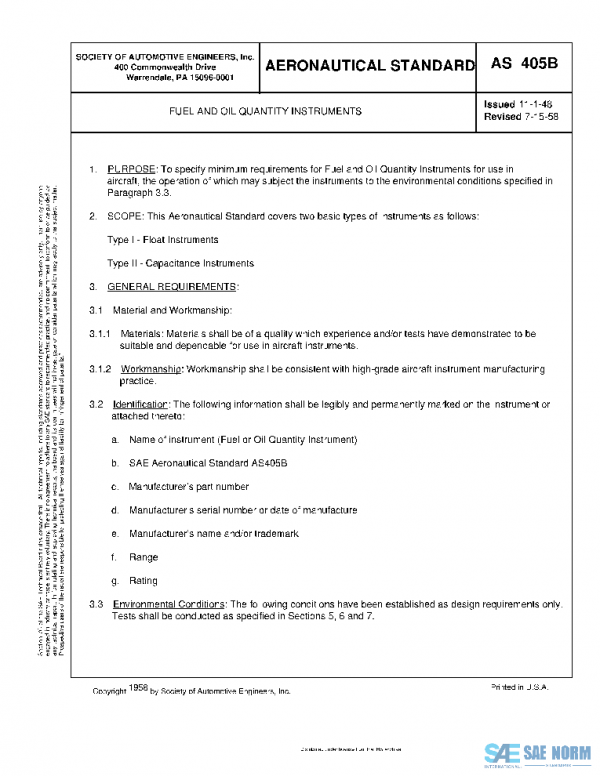 SAE AS405B PDF SAE AS405B PDF