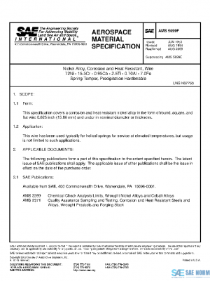 SAE AMS5699F PDF
