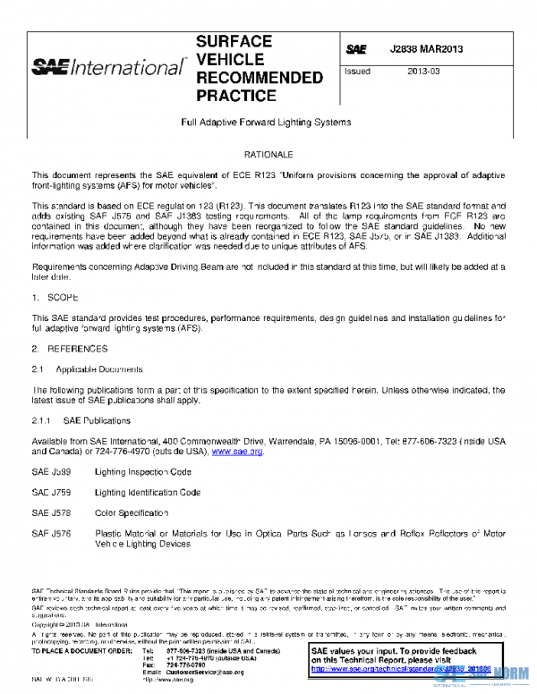 SAE J2838_201303 PDF