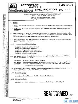 SAE AMS5347 PDF