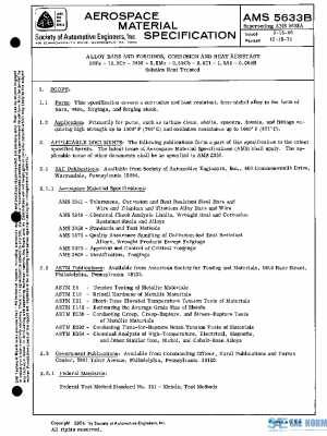SAE AMS5633B PDF