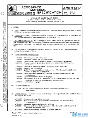 SAE AMS6431D PDF