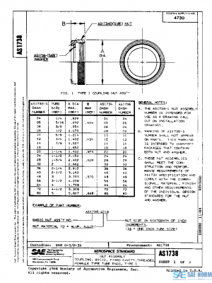 SAE AS1738 PDF