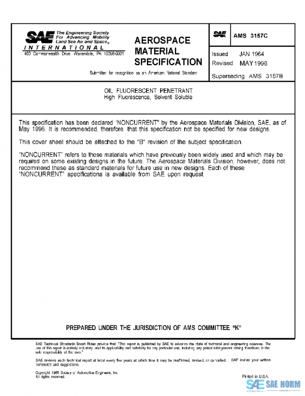 SAE AMS3157C PDF