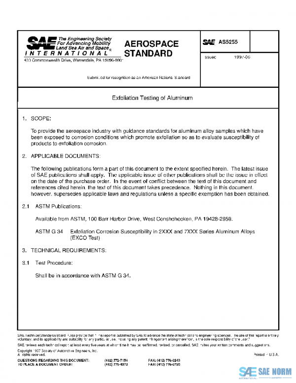 SAE AS5255 PDF