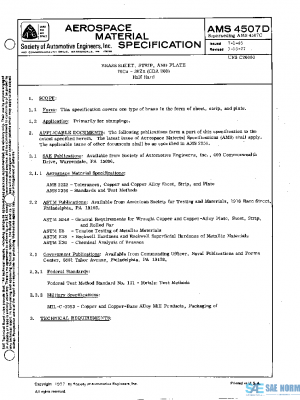 SAE AMS4507D PDF