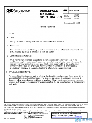 SAE AMS3160H PDF
