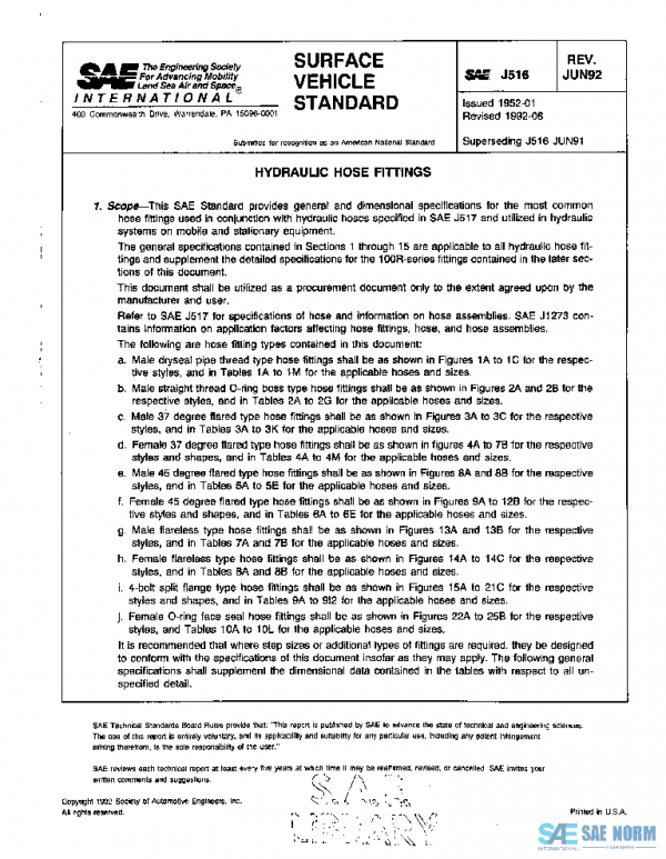 SAE J516_199206 PDF SAE J516_199206 PDF