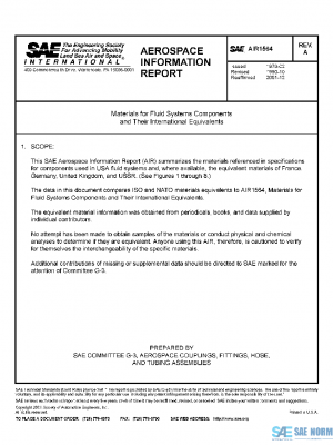 SAE AIR1564A PDF
