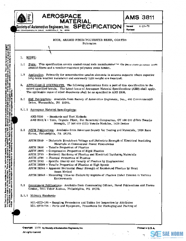 SAE AMS3811 PDF