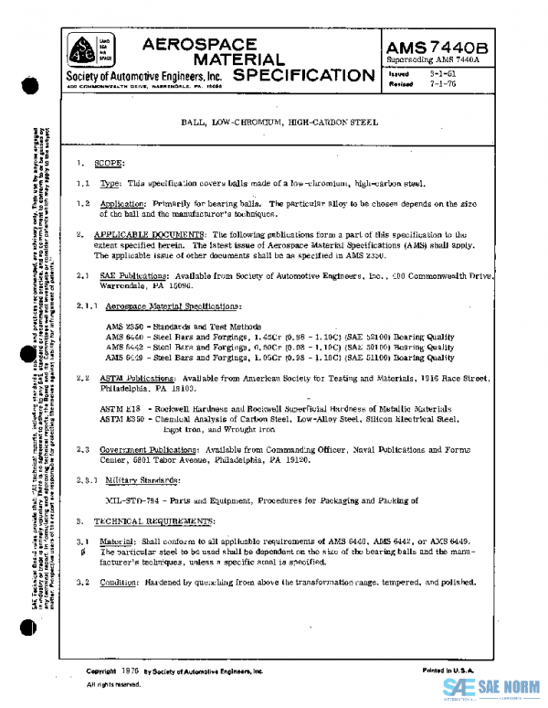 SAE AMS7440B PDF
