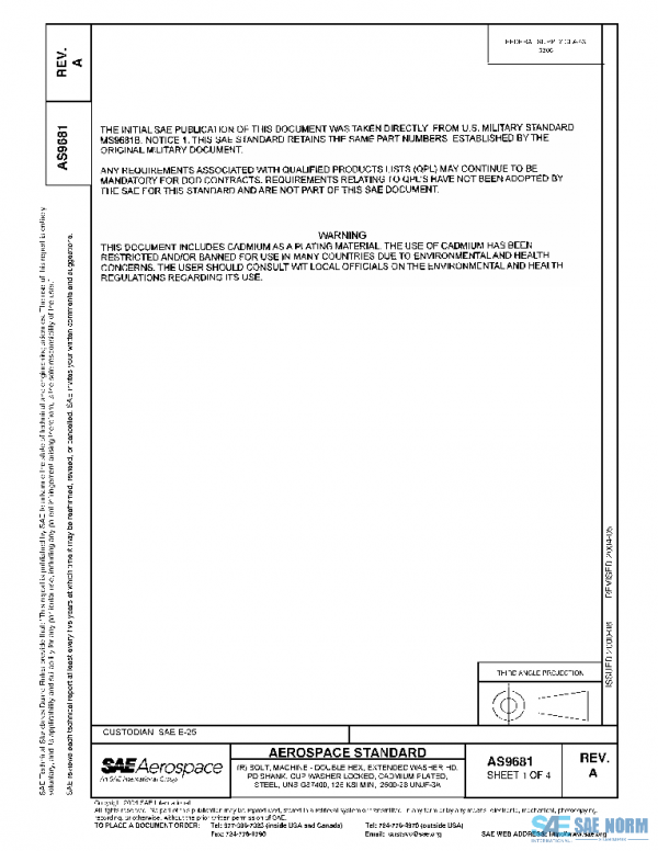 SAE AS9681A PDF