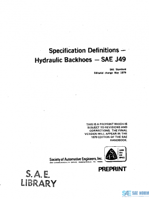 SAE J49_197805 PDF