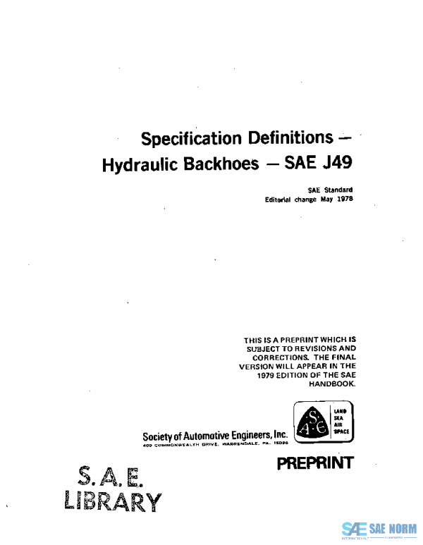 SAE J49_197805 PDF