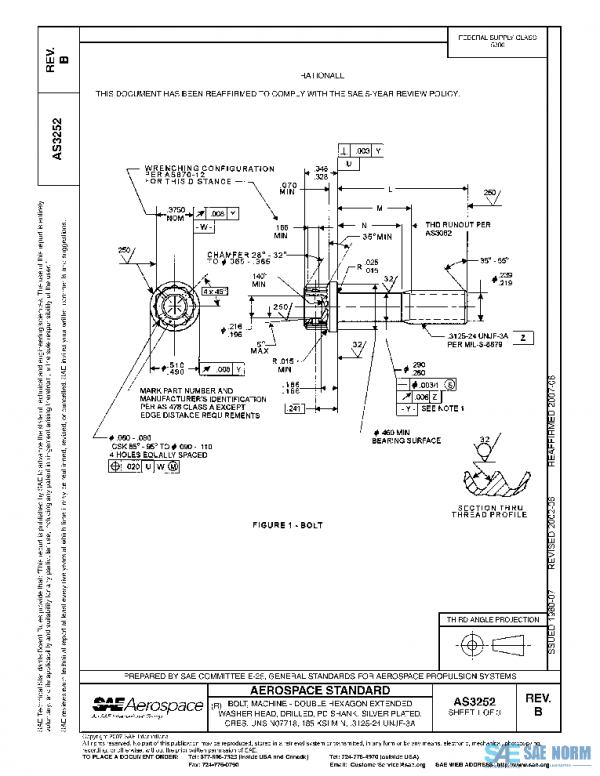 SAE AS3252B PDF SAE AS3252B PDF