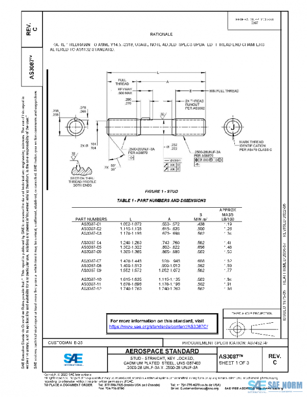 SAE AS3087C PDF