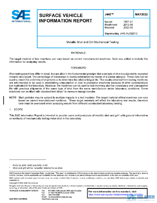 SAE J445_202205 PDF