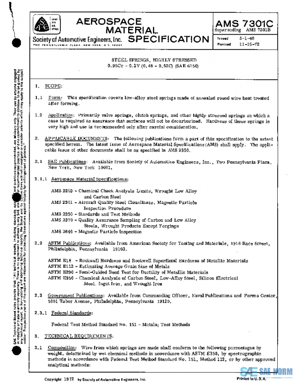 SAE AMS7301C PDF