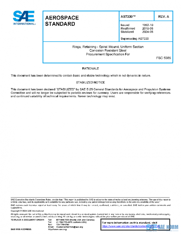 SAE AS7330A PDF SAE AS7330A PDF