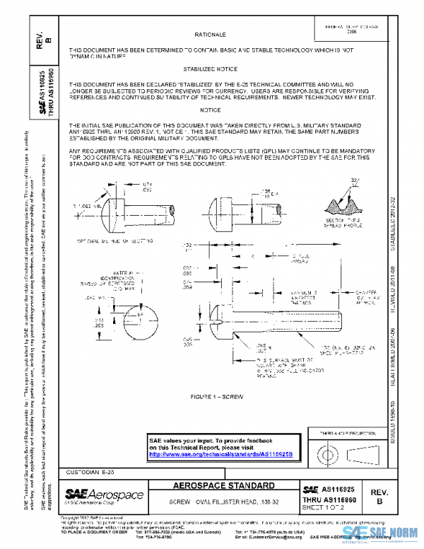 SAE AS116925B PDF