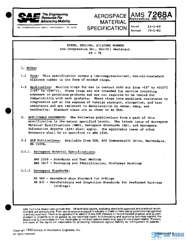 SAE AMS7268A PDF SAE AMS7268A PDF