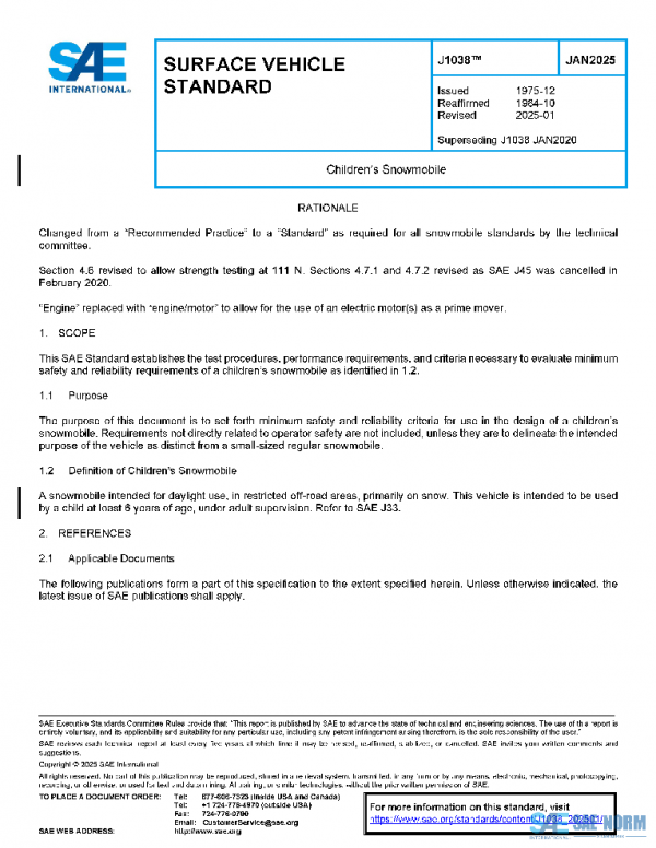 SAE J1038_202501 PDF