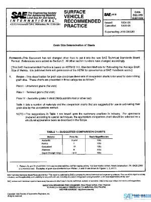SAE J418_199905 PDF SAE J418_199905 PDF
