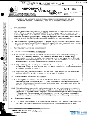 SAE AIR1425 PDF