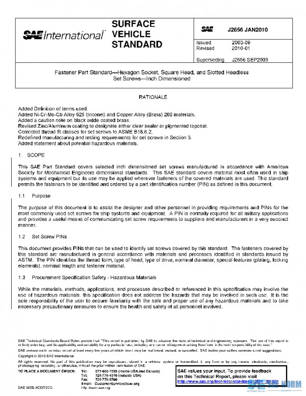 SAE J2656_201001 PDF