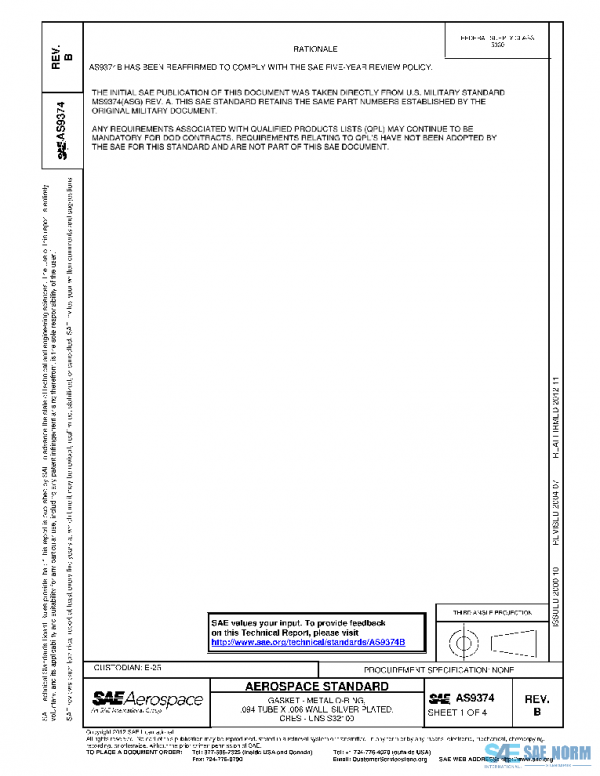 SAE AS9374B PDF