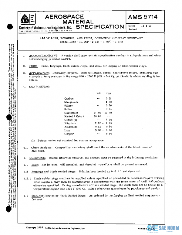 SAE AMS5714 PDF SAE AMS5714 PDF