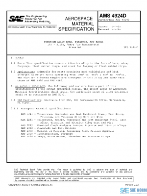 SAE AMS4924D PDF