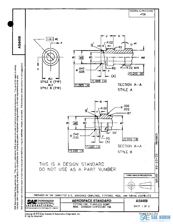 SAE AS4458 PDF