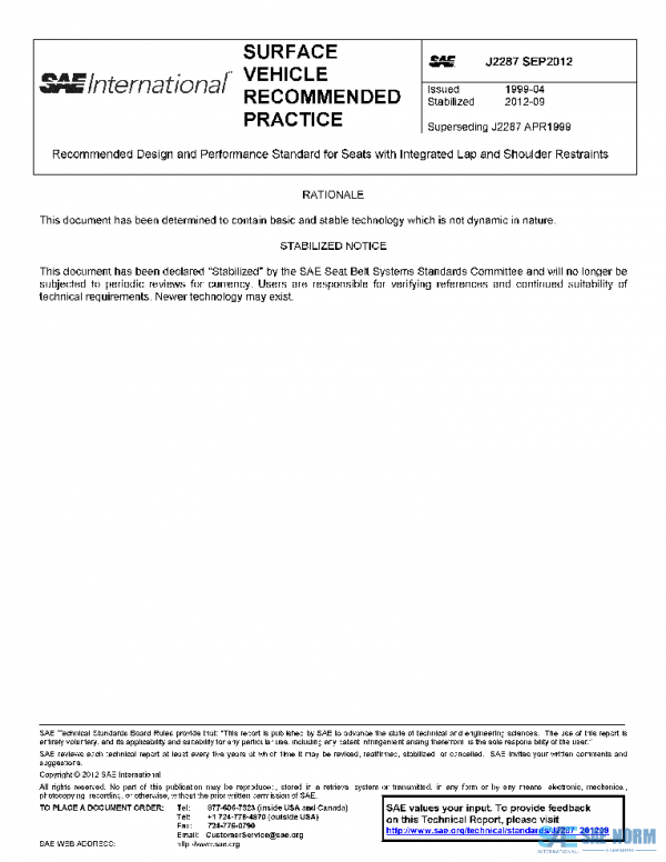 SAE J2287_201209 PDF SAE J2287_201209 PDF