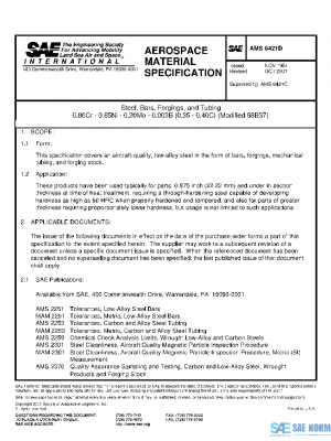 SAE AMS6421D PDF