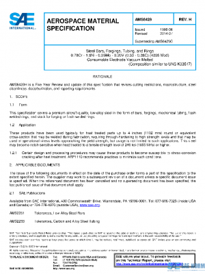 SAE AMS6429H PDF