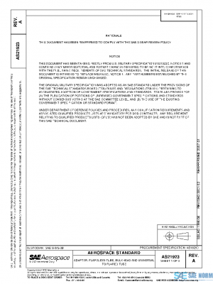 SAE AS21923A PDF