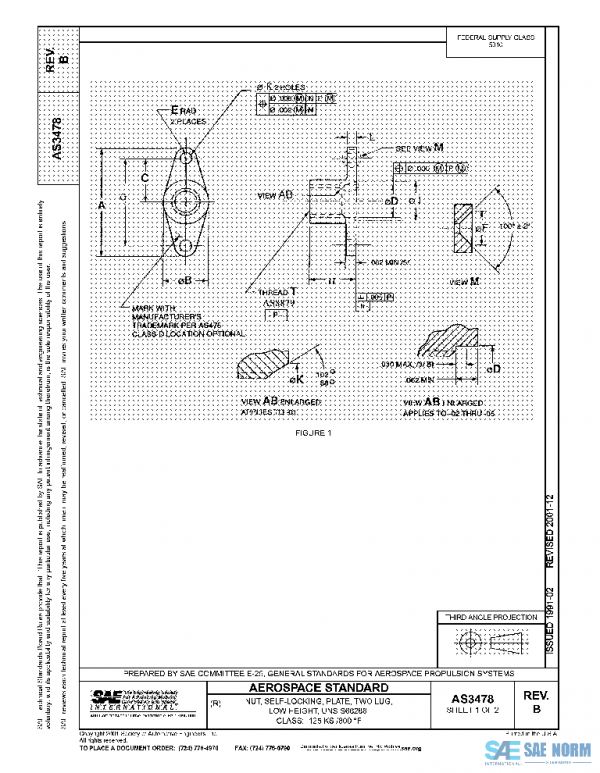 SAE AS3478B PDF SAE AS3478B PDF