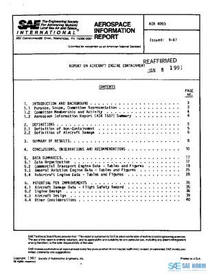 SAE AIR4003 PDF