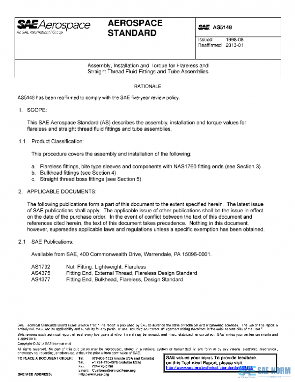 SAE AS5148 PDF