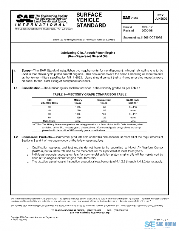 SAE J1966_200006 PDF