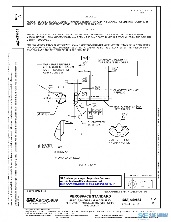 SAE AS9633A PDF