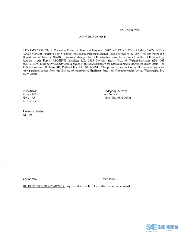SAE AMS5930 PDF SAE AMS5930 PDF